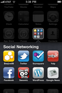 Folders in iOS4